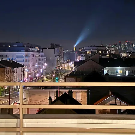Peri - Lit Kingsize - Terrasse Vue Tour Eiffel #sirdest