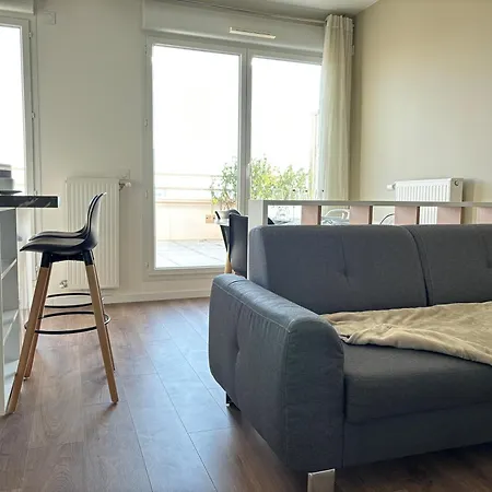 Peri - Lit Kingsize - Terrasse Vue Tour Eiffel #sirdest Apartment *